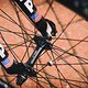 Gravelbike Detail Vorderradnabe