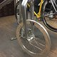 Cannondale Hooligan 2015 (Chris King, Chrome) Front Wheel test fit.