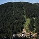 Da geht&#039;s runter: Sage und schreibe 641 Tiefenmeter hat die Strecke in La Thuile, und jeder dieser Tiefenmeter ist gnadenlos steil.