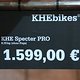 KHE Specter BMX Bike mit 8,5 kg