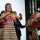 Mit traditionellen Liedern und Tänzen wurden die Fahrer in Rotorua empfangen