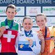 Das Podium der U23-Damen: Sina Frei vor Alessandra Keller und Anne Tauber