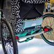 Die Smart Brake von Leggero befindet sich noch im Prototypenstadium und soll ähnlich einer Auflaufbremse funktioren, wenn der Kinderanhänger schneller als das vor ihm befindliche Fahrrad ist.