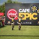 Nino SCHURTER (SUI) and Lars FORSTER (SUI) of team Scott-SRAM MTB-Racing win the 2019 Absa Cape Epic Mountain Bike stage race from the University of Stellenbosch Sports Fields in Stellenbosch to Val de Vie Estate in Paarl, South Africa on the 24th Ma