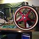 Mosquito Velomobile, Mosquito #8, Go-Cycle hub... Magnesium Wheel Test fit!