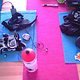 Gedeckter Biker-WG Tisch