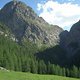 Der Felskanal der Val d&#039;Uina-Schlucht ist in Sichtweite