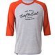 Mons Royale Redwood 3:4 Raglan Burnt Orange-Grey Marl