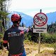 Mit Fahr-Verboten haben Mountainbiker überall zu kämpfen