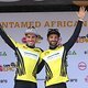 Overall Race Leaders Henrique Avancini &amp; Manuel Fumic of Cannondale Factory Racing during stage 4 of the 2019 Absa Cape Epic Mountain Bike stage race from Oak Valley Estate in Elgin, South Africa on the 21st March 2019.

Photo by Shaun Roy/Cape Epi