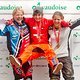 Siegerehrung der Damen: Siegenthaler ist die neue Schweizer Meisterin