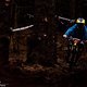 Einziger Unterschied zum Downhill: Singlecrown-Gabel. Dan Atherton dreht am Gas!