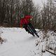 Anlieger SWU-Trail Blaustein im Schnee