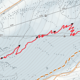 Die Ollweite Line Sölden auf der topographischen Karte