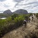 Luca BRAIDOT leads the bunch during Stage 4 of the 2025 Absa Cape Epic Mountain Bike stage race held at Fairview, Paarl, Cape Town, South Africa on the 20th March 2025. Photo by Nick Muzik/Cape Epic
PLEASE ENSURE THE APPROPRIATE CREDIT IS GIVEN TO TH