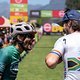 Oliver Munnik of team Land Rover #Above&amp;Beyond and Matthew Beers of team NinetyOne-songo-Specialized during stage 7 of the 2021 Absa Cape Epic Mountain Bike stage race from CPUT Wellington to Val de Vie, South Africa on the 24th October 2021

Photo b