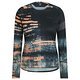 TLS01XX MUL H1-22 WOMEN`S TRAIL LONG SLEEVE TECHNICAL T-SHIRT PRINT SURF SPRAY ASPHALT 1