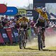 Matt Beers and Howard Grotts come in hot to win Stage 5 of the 2024 Absa Cape Epic Mountain Bike stage race from CPUT, Wellington to CPUT, Wellington, South Africa on 22 March 2024. Photo by Dom Barnardt /Cape Epic
PLEASE ENSURE THE APPROPRIATE CREDI