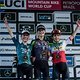 Das Podium der U23-Damen in Petropolis