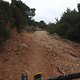 Steiniger Anstieg auf Aigina, Griechenland