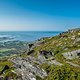 Abfahrt mit ständigem Meerblick