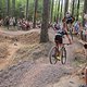 Das Lexware Mountainbike Team hat sichtlich Spaß im neuen Trailpark.