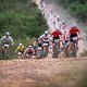 Sergio Mantecon Gutierrez and Ondřej Cink of Kross Spur Racing lead the bunch during stage 3 of the 2019 Absa Cape Epic Mountain Bike stage race held from Oak Valley Estate in Elgin, South Africa on the 20th March 2019.

Photo by Nick Muzik/Cape Ep