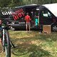 Der Ghost-Truck enthält alle Werkzeuge die man bei einem Etappenrennen benötigt