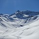 Skitour: zuerst eine laaaaange Langlaufeinheit, danach zwei pulvrige Grenzberge mit Traumaussicht in die Silvretta und ins Graubünden