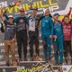 Podium der Elite Herren – Andreas Kolb vor Basil Weber und Lutz Weber