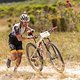 Rider pushing his bike up a climb during stage 1 of the 2019 Absa Cape Epic Mountain Bike stage race held from Hermanus High School in Hermanus, South Africa on the 18th March 2019.

Photo by Xavier Briel/Cape Epic

PLEASE ENSURE THE APPROPRIATE