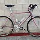 Steve  starts to slope Toptubes (1987 Steve Potts Custom)