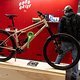 Das Good Grief war vermutlich das größte Bike der Messe und kommt mit satten 690 mm Reach und zwei Oberrohren.