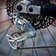 Das Parallelogramm des Enduro Derailleurs ist auch Spielfrei gelagert.