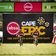 Samantha Sanders and Amy Mcdougall during stage 1 of the 2019 Absa Cape Epic Mountain Bike stage race held from Hermanus High School in Hermanus, South Africa on the 18th March 2019.

Photo by Sam Clark/Cape Epic

PLEASE ENSURE THE APPROPRIATE CR