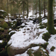 Wasserfälle im Schnee, Abstieg im Dunkeln gar nicht so leicht, sieht ja iwie alles aus wie ein Pfad... Definitiv Zeit, Gamaschen zu haben :) . Auf dem Weg zum Auto dann noch etwas unheimliche Begegnung im Lampenkegel... :D