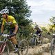 Filippo Colombo and Nino Schurter during Stage 4 of the 2025 Absa Cape Epic Mountain Bike stage race held at Fairview, Paarl, Cape Town, South Africa on the 20th March 2025. Photo by Nick Muzik/Cape Epic
PLEASE ENSURE THE APPROPRIATE CREDIT IS GIVEN 