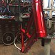 Cannondale Hooligan 2017. Pinion P1.12. Laser Red Transparent!