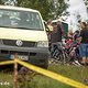 Entspannte Stimmung auf dem Weg zum Start.