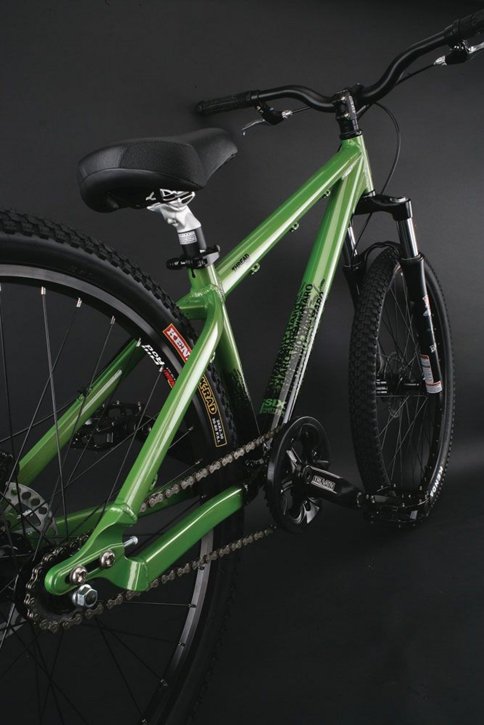 haro green bike